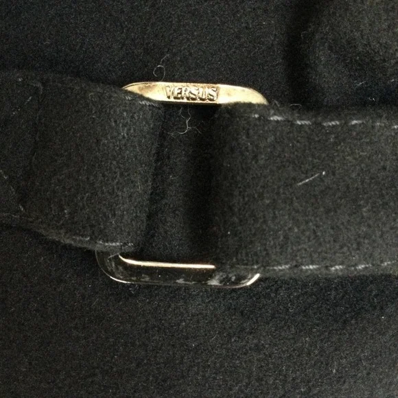 Versus Versace Women’s Wool Zip Up Jacket/Blazer